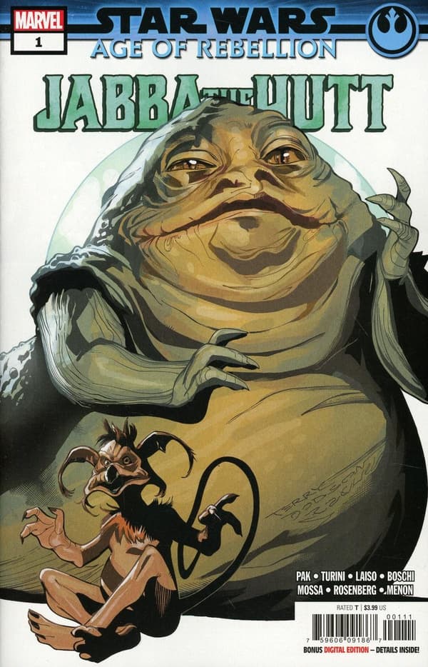 Star Wars: Age of Rebellion - Jabba the Hutt #1 cover