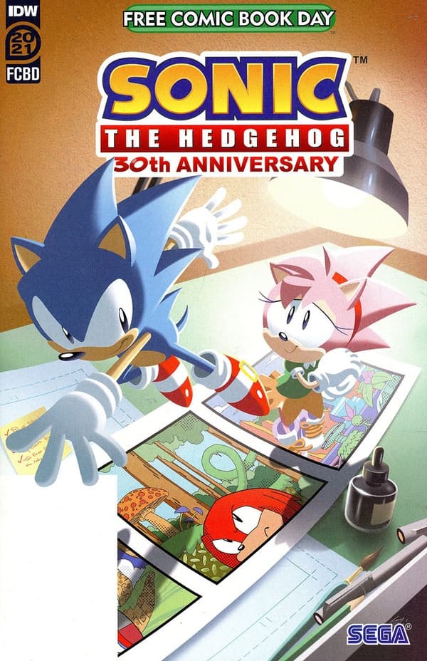 Sonic the Hedgehog Free Comic Book Day 2021
