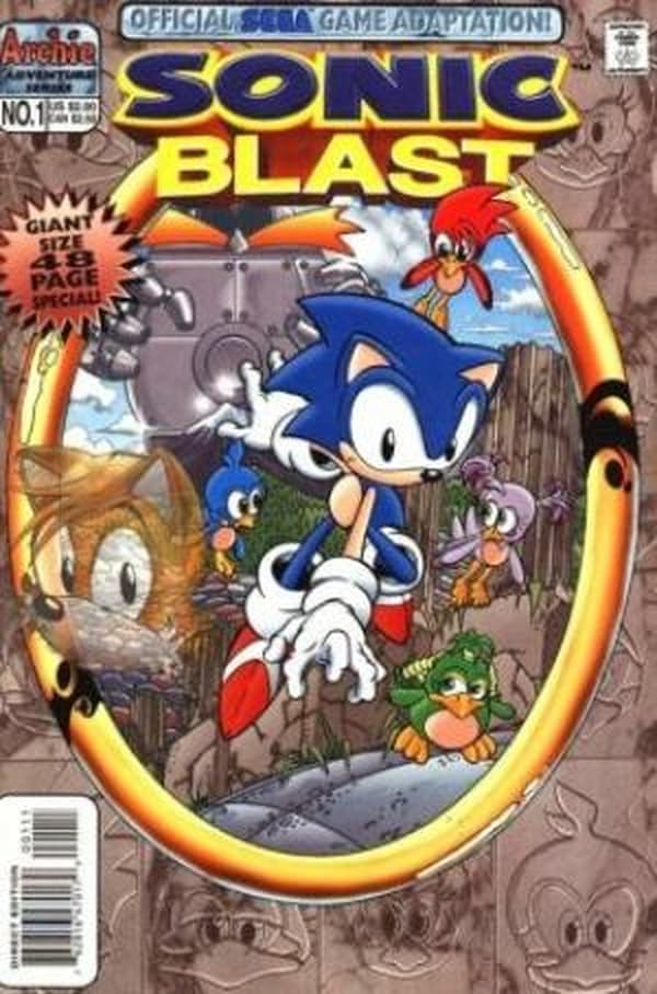 Sonic Blast Special #1 cover