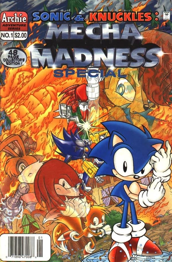 Sonic & Knuckles: Mecha Madness Special #1 cover