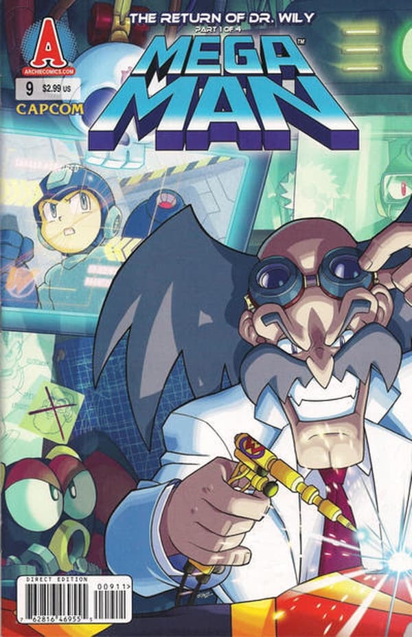 Mega Man #9 cover