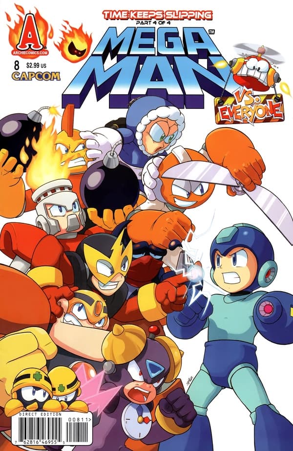 Mega Man #8 cover