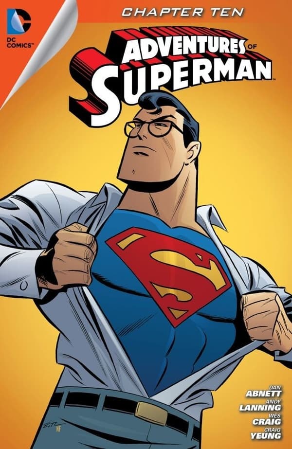 Adventures of Superman #10 cover