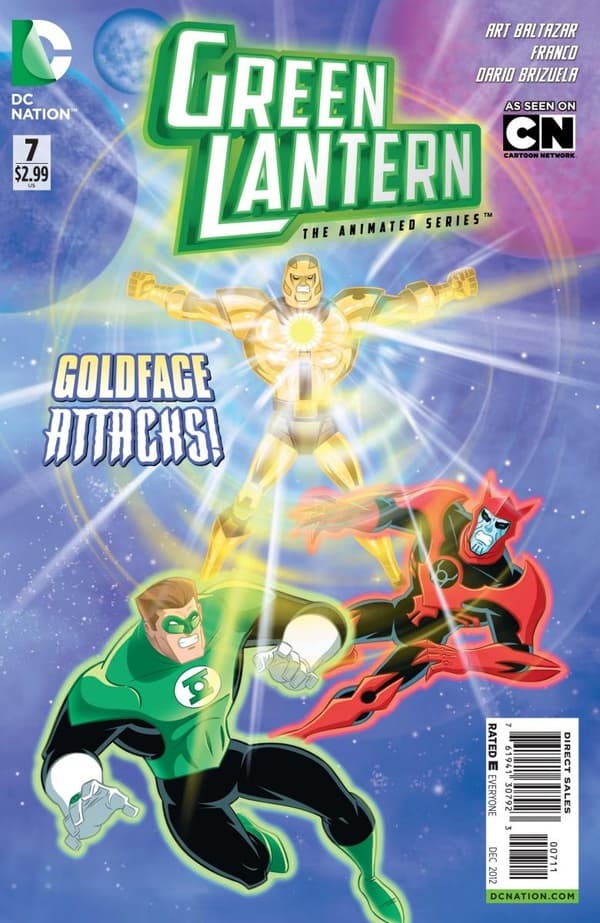 Green Lantern: The Animated Series #7 cover
