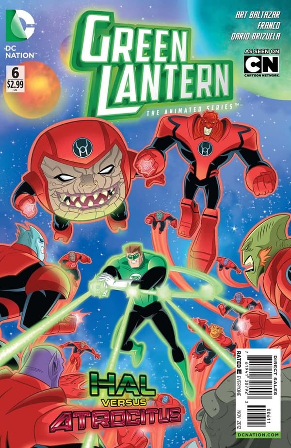 Green Lantern: The Animated Series #6 cover