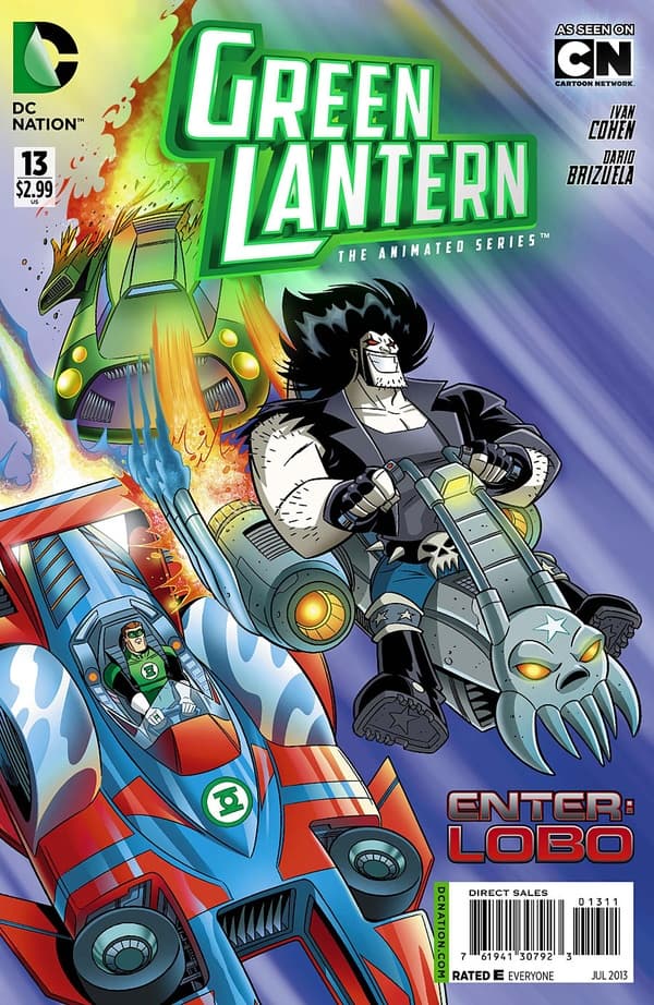 Green Lantern: The Animated Series #13 cover