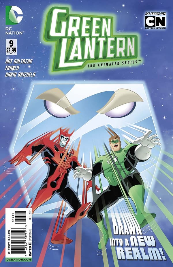 Green Lantern: The Animated Series #9 cover