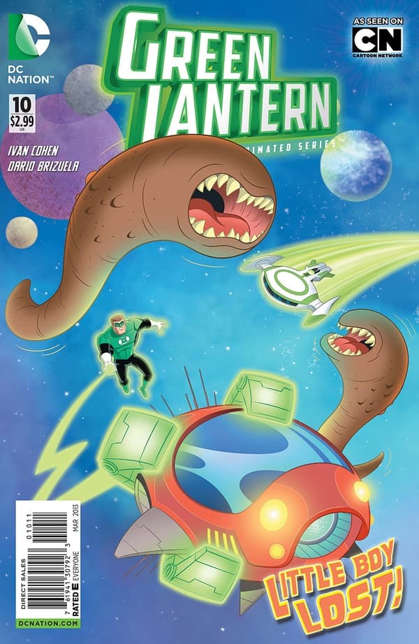 Green Lantern: The Animated Series #10 cover