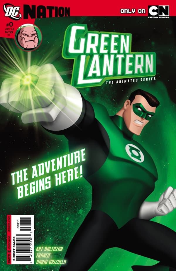Green Lantern: The Animated Series #0 cover