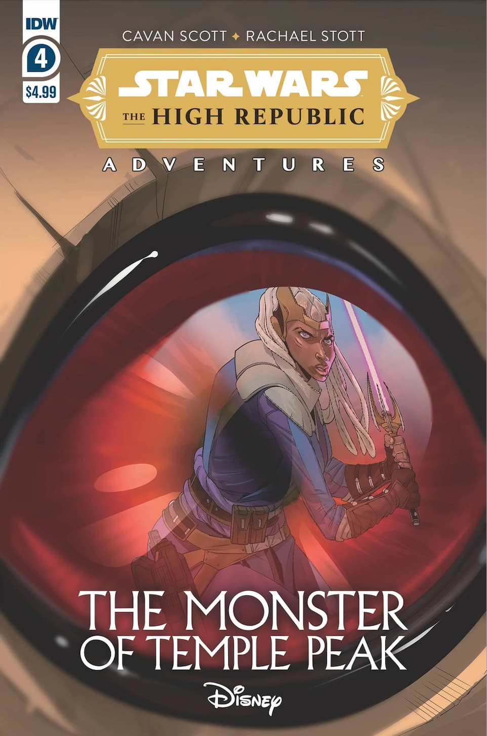 Star Wars: The High Republic Adventures—The Monster of Temple Peak #4 cover