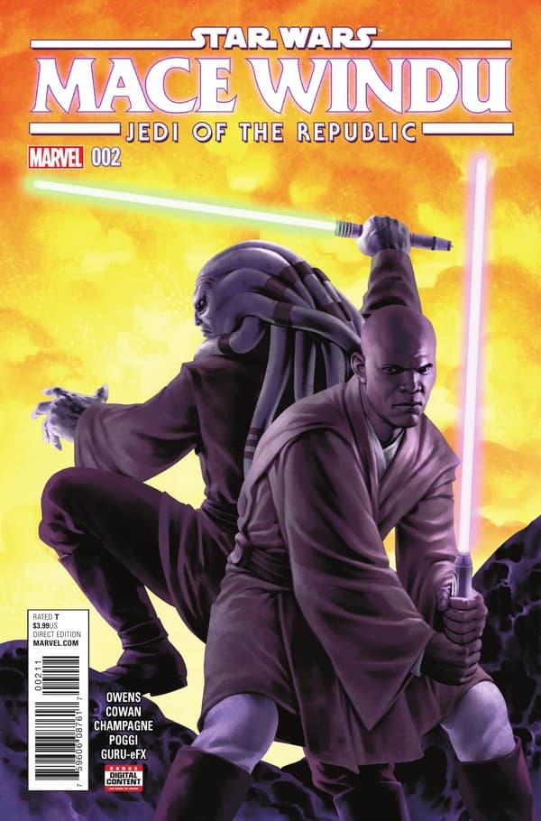 Star Wars: Mace Windu #2 cover