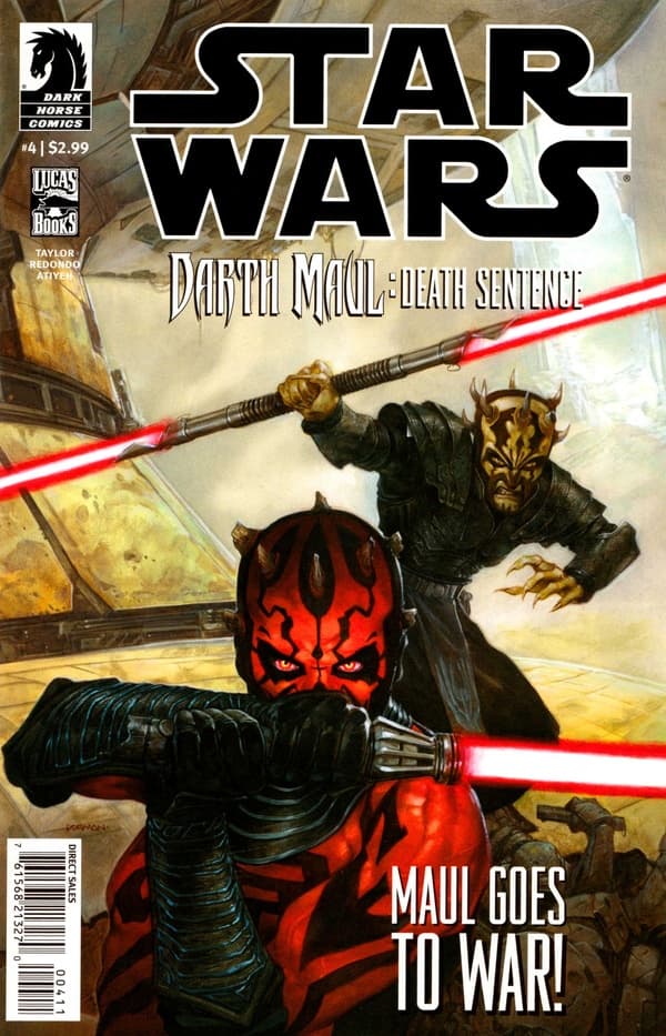 Star Wars: Darth Maul - Death Sentence #4 cover