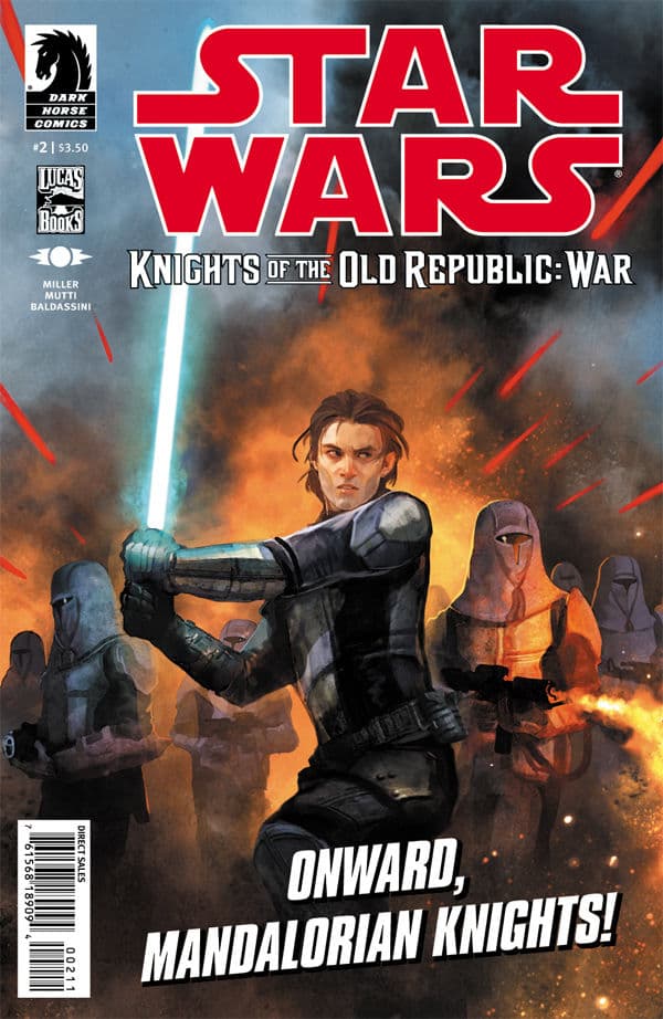 Star Wars: Knights of the Old Republic - War #2 cover