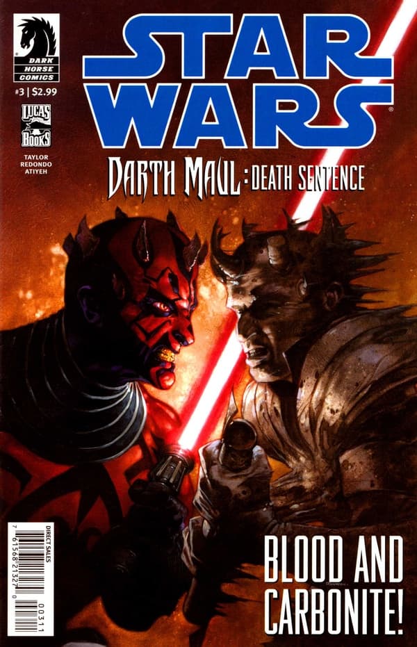 Star Wars: Darth Maul - Death Sentence #3 cover
