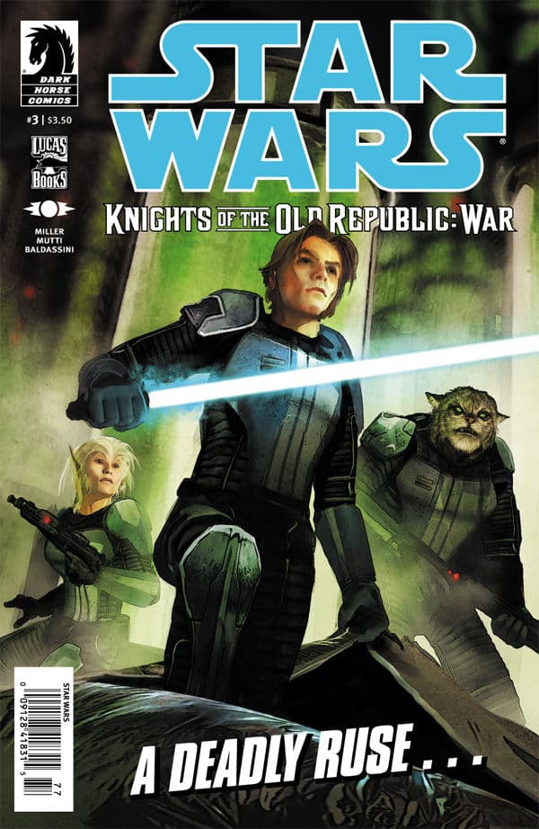 Star Wars: Knights of the Old Republic - War #3 cover