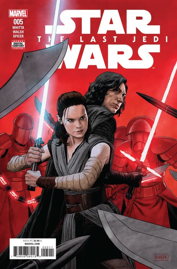 Star Wars: The Last Jedi Adaptation #5 cover