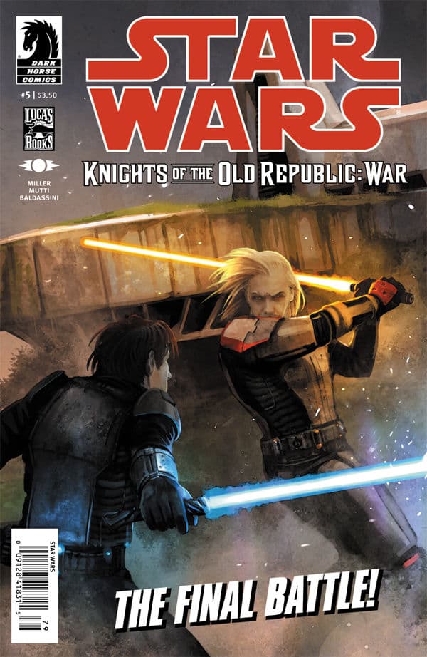 Star Wars: Knights of the Old Republic - War #5 cover