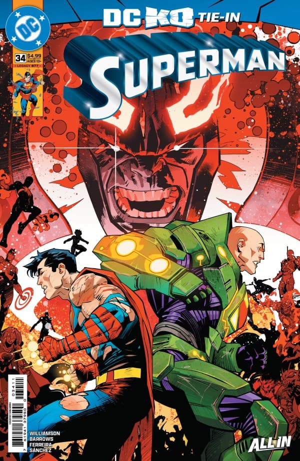 Superman #34 cover