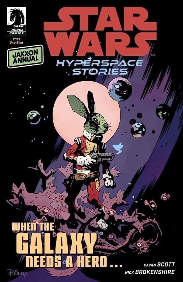 Star Wars: Hyperspace Stories Annual - Jaxxon 2023 #1 cover