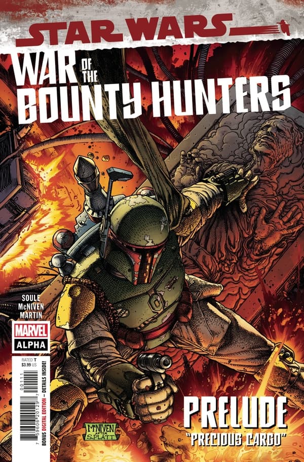 Star Wars: War of the Bounty Hunters Alpha #1 cover