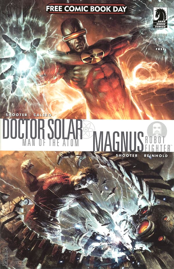 Free Comic Book Day: Doctor Solar, Man of the Atom / Magnus, Robot Fighter #1 cover