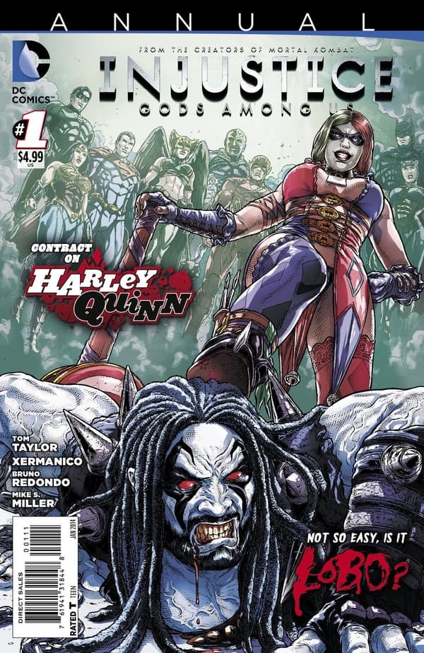 Injustice: Gods Among Us Annual cover — © DC Comics