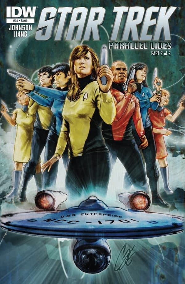 Star Trek #30 cover