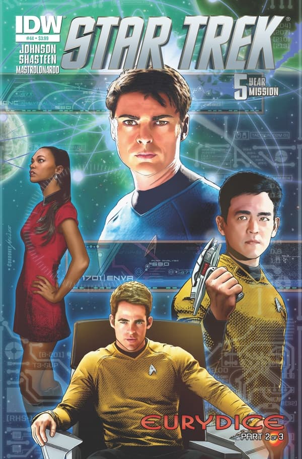 Star Trek #44 cover