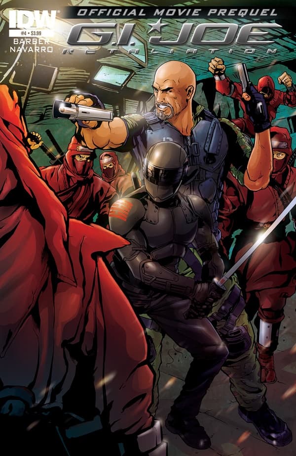 G.I. Joe 2 Retaliation Movie Prequel #4 cover