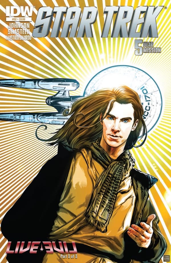 Star Trek #52 cover
