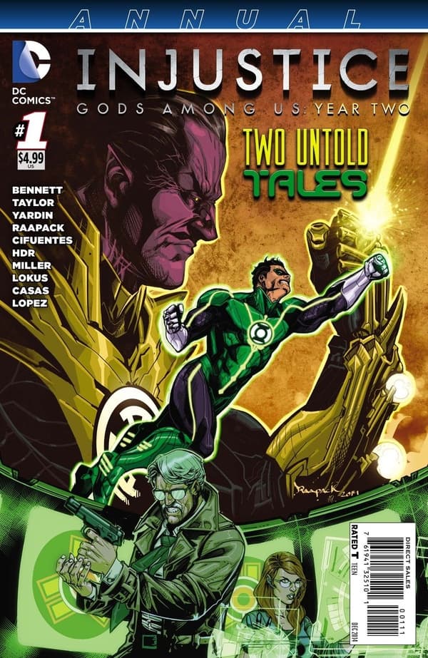 Injustice: Gods Among Us Year Two Annual #1 cover