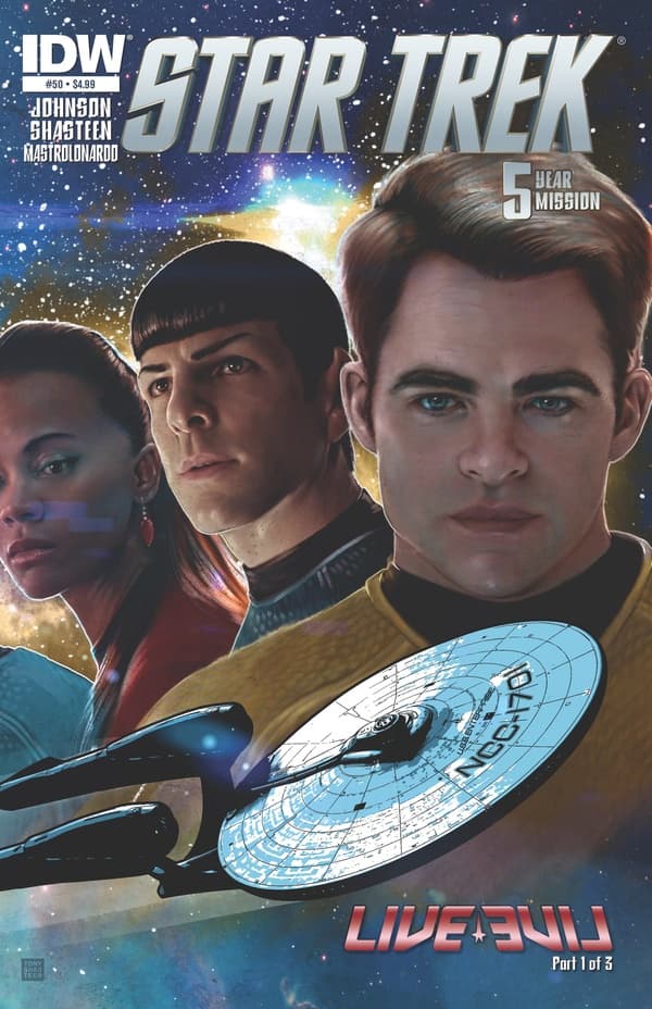 Star Trek #50 cover