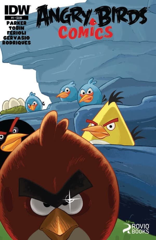 Angry Birds Comics cover — © IDW Publishing