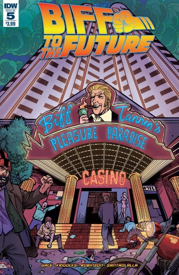 Back to the Future: Biff to the Future #5 cover