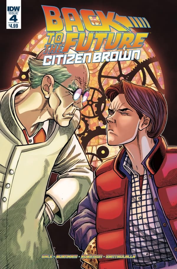 Back To The Future: Citizen Brown #4 cover