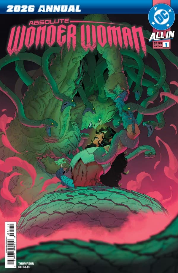 Absolute Wonder Woman 2026 Annual #1 cover