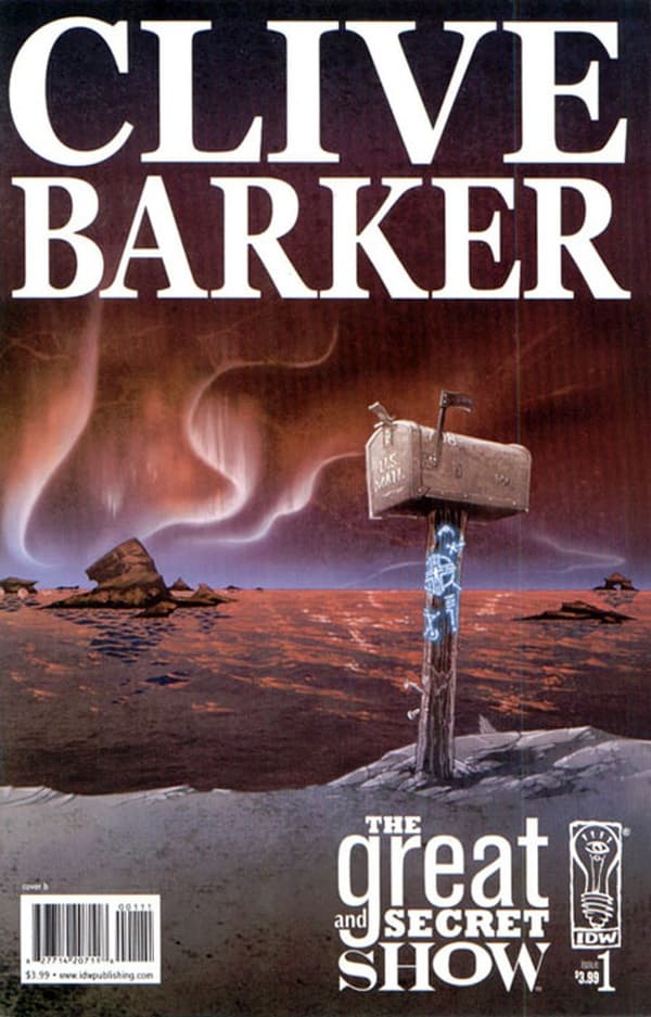 Clive Barker's The Great and Secret Show cover — © IDW Publishing