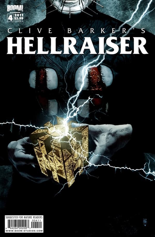 Clive Barker's Hellraiser #4 cover
