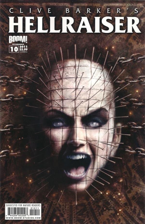 Clive Barker's Hellraiser #10 cover