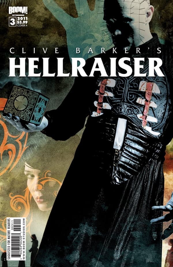 Clive Barker's Hellraiser #3 cover