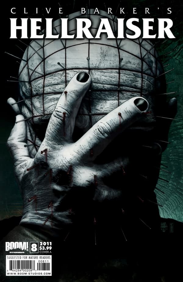 Clive Barker's Hellraiser #8 cover