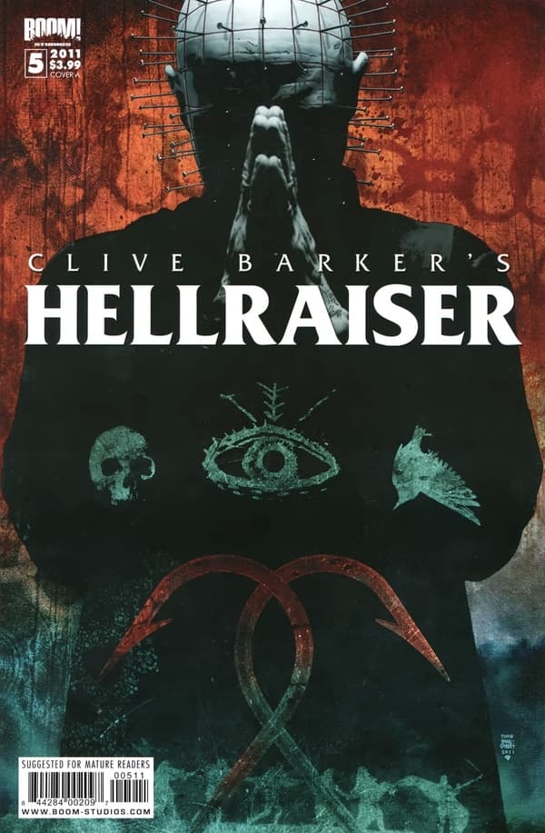 Clive Barker's Hellraiser #5 cover
