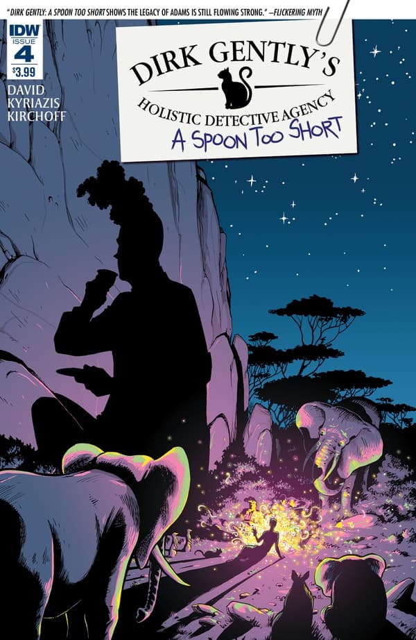Dirk Gently's Holistic Detective Agency: A Spoon Too Short #4 cover