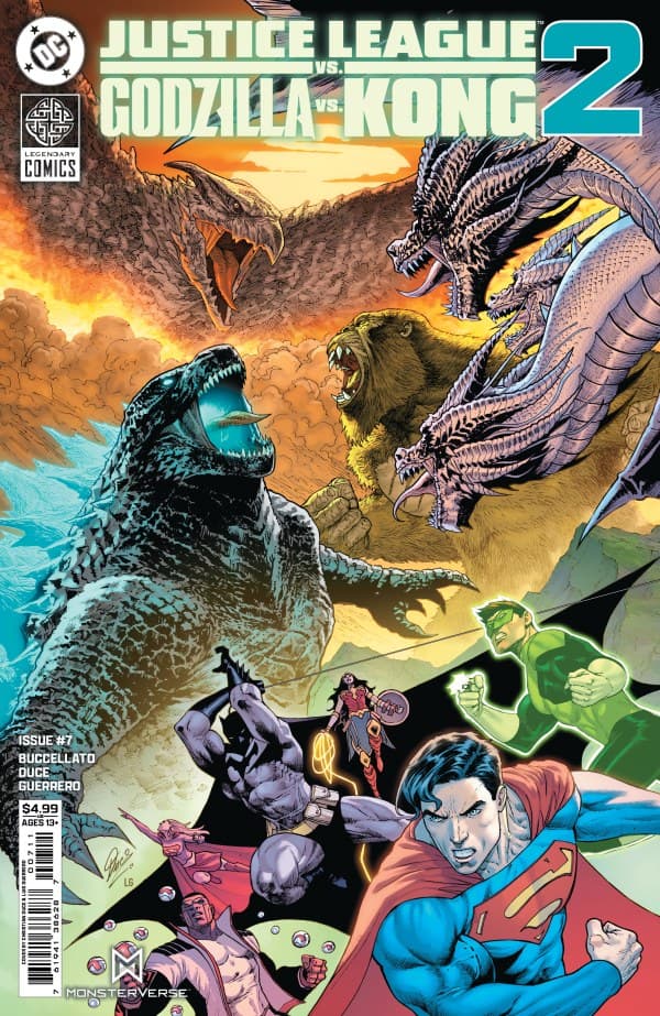 Justice League vs. Godzilla vs. Kong 2 #7 cover