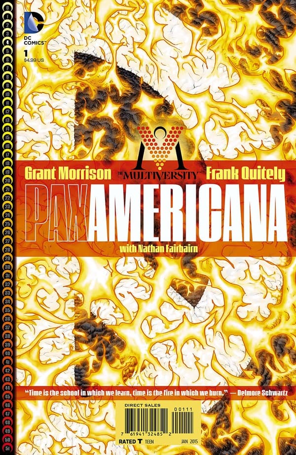 The Multiversity: Pax Americana cover — © DC Comics