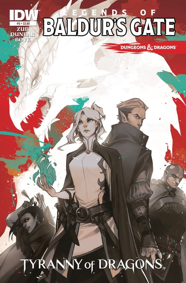 Dungeons & Dragons Legends of Baldur's Gate #5 cover