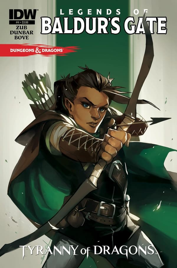 Dungeons & Dragons Legends of Baldur's Gate #4 cover