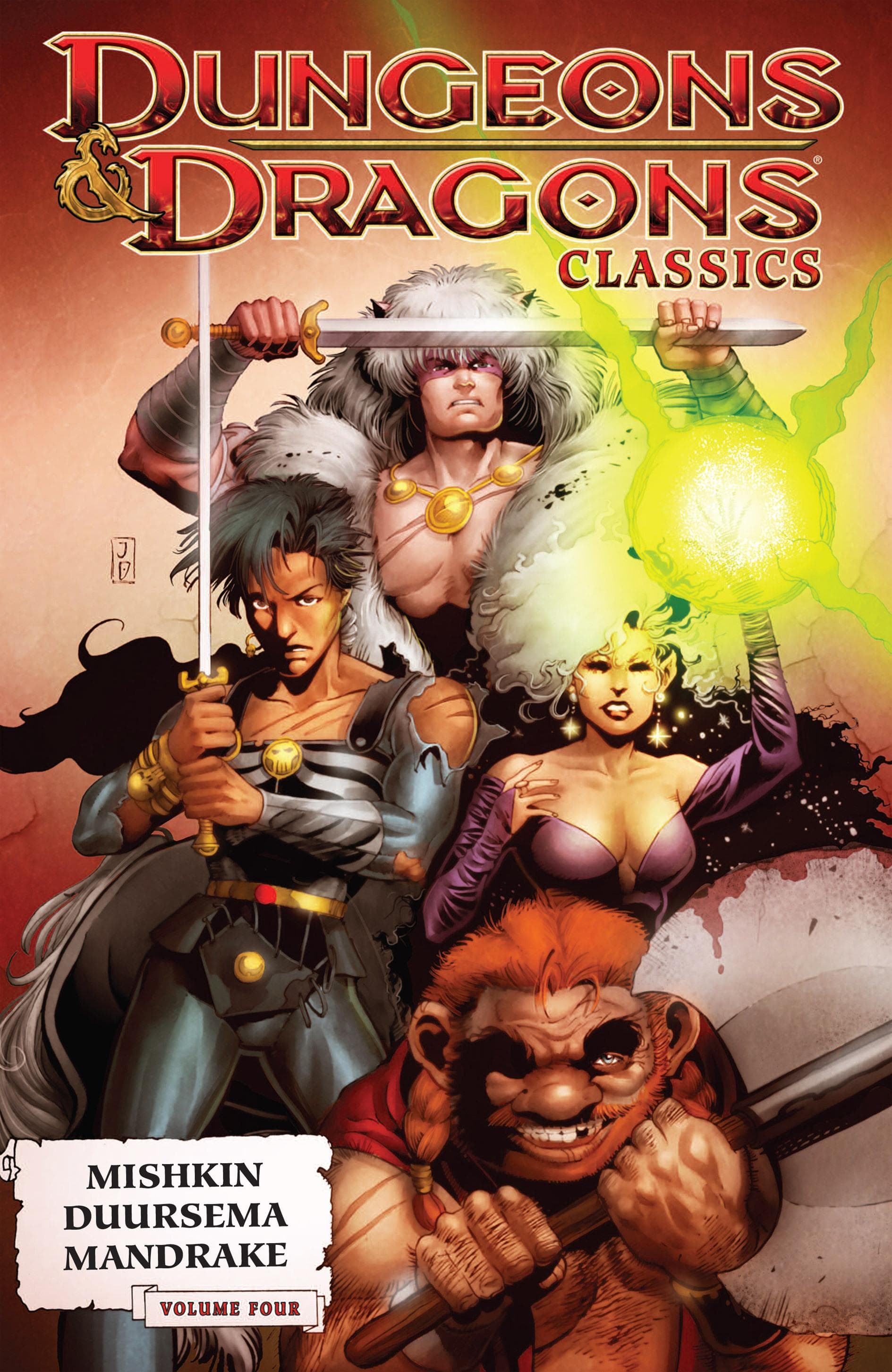 Dungeons & Dragons Classics #4 cover