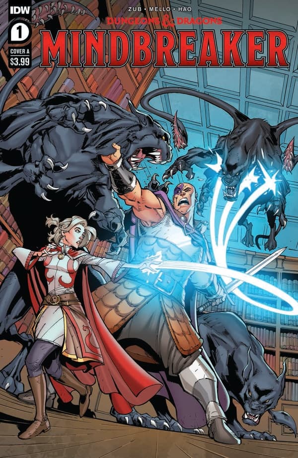 Dungeons & Dragons: Mindbreaker cover — © IDW Publishing