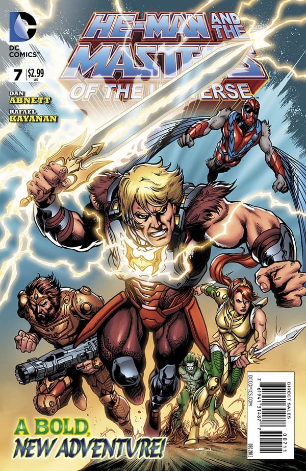 He-Man and the Masters of the Universe #7 cover